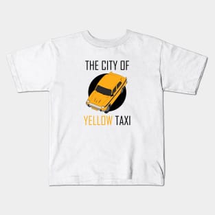 Yellow Taxi Kids T-Shirt